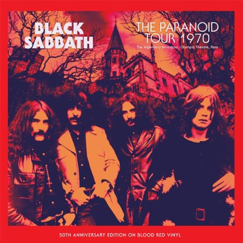 Black Sabbath - 2020 The Paranoid Tour 1970 - Blood Red vinyl LP  - 140 kr.